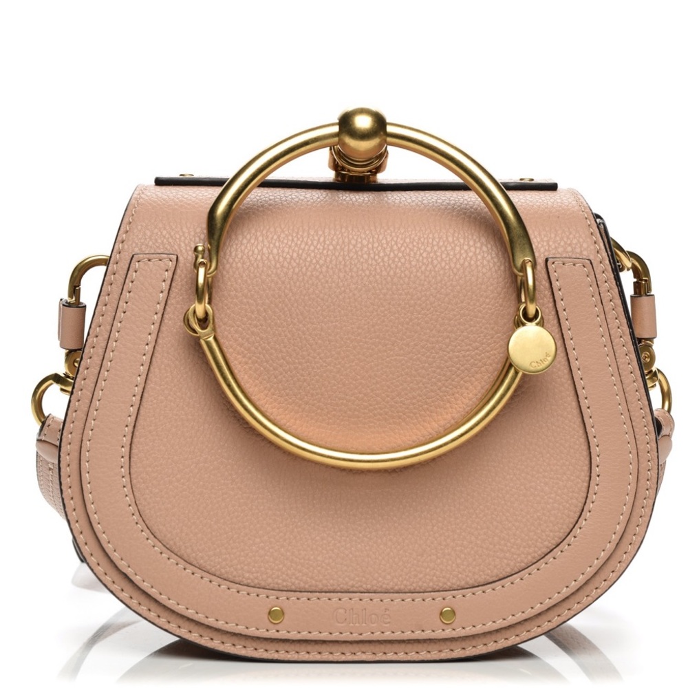 Chloe Nile Small Bracelet Bag Biscotti